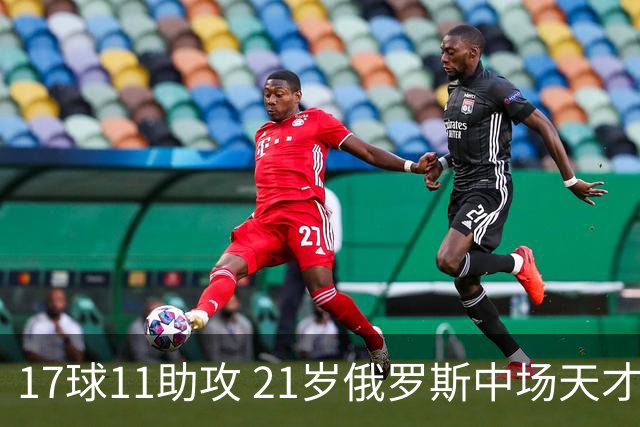 17球11助攻 21岁俄罗斯中场天才横空出世 违约金5000万镑 两豪门争抢